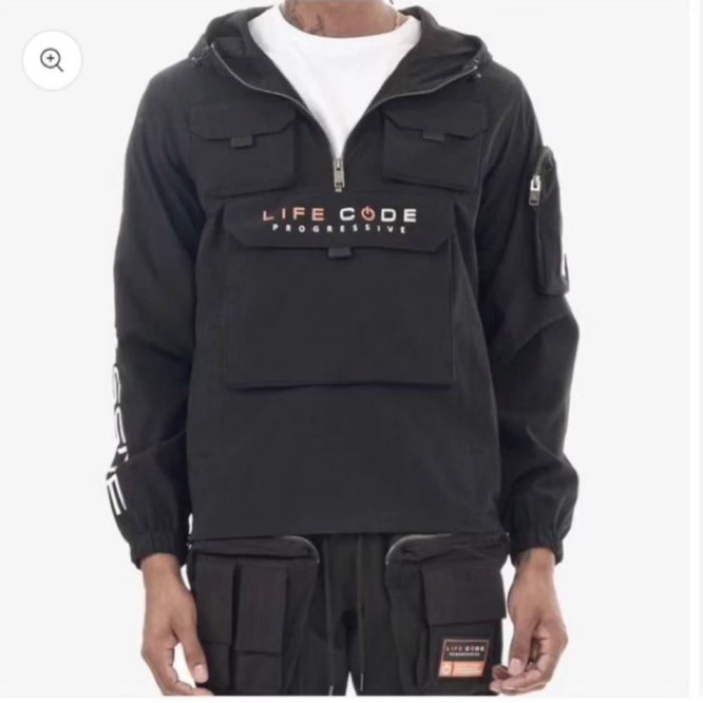 Life Code Mens Windbreaker